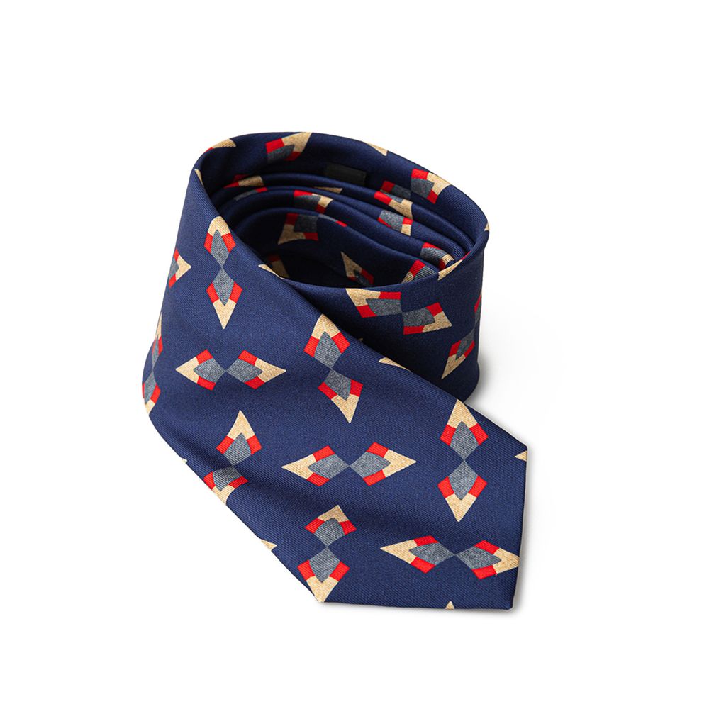 Giorgio Armani Blue Silk Men's Tie