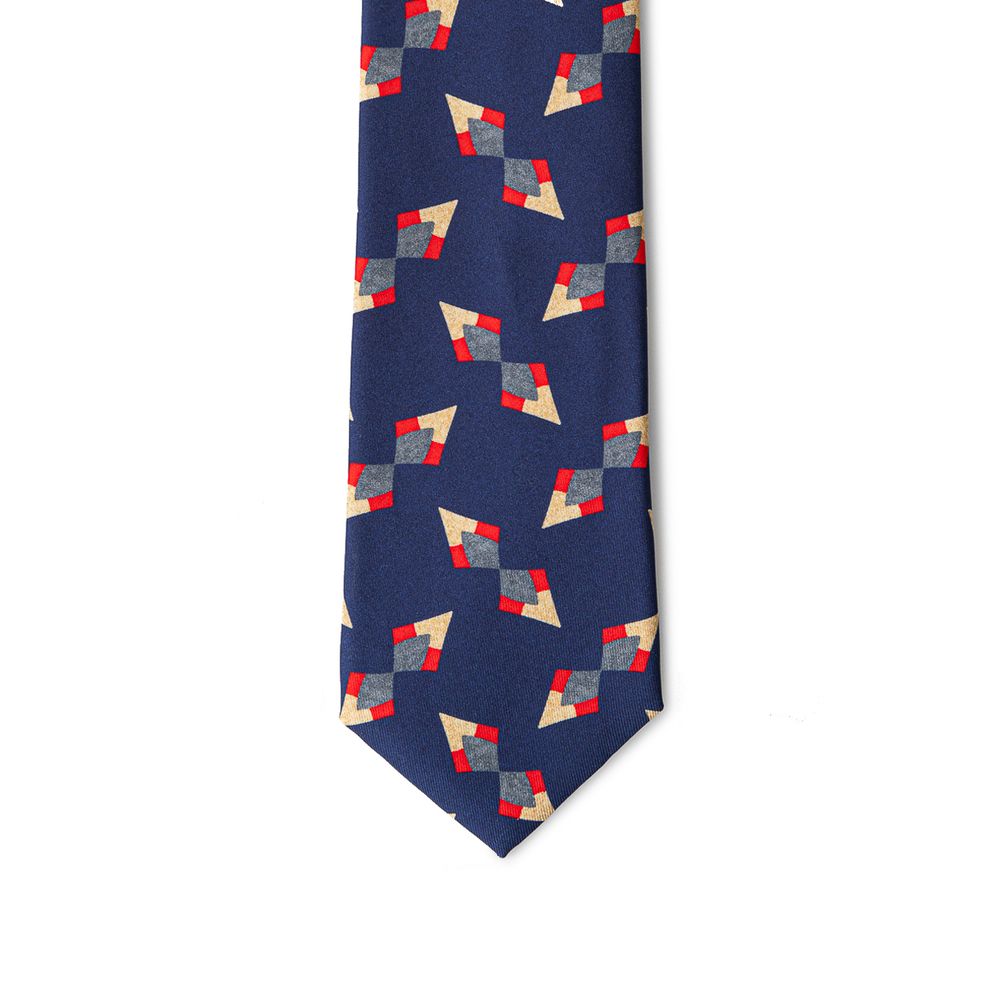 Giorgio Armani Blue Silk Men's Tie