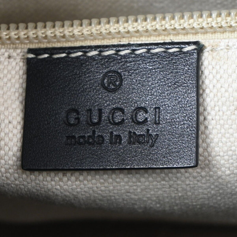 Gucci Diamante Beige Canvas Clutch Bag (Pre-Owned)