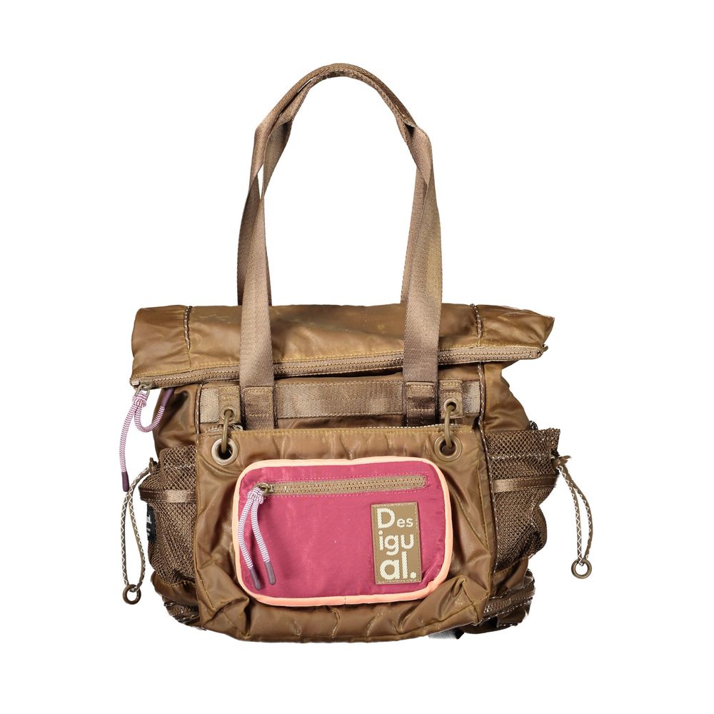 Desigual Marrone Poliestere Woman Women's Backpack