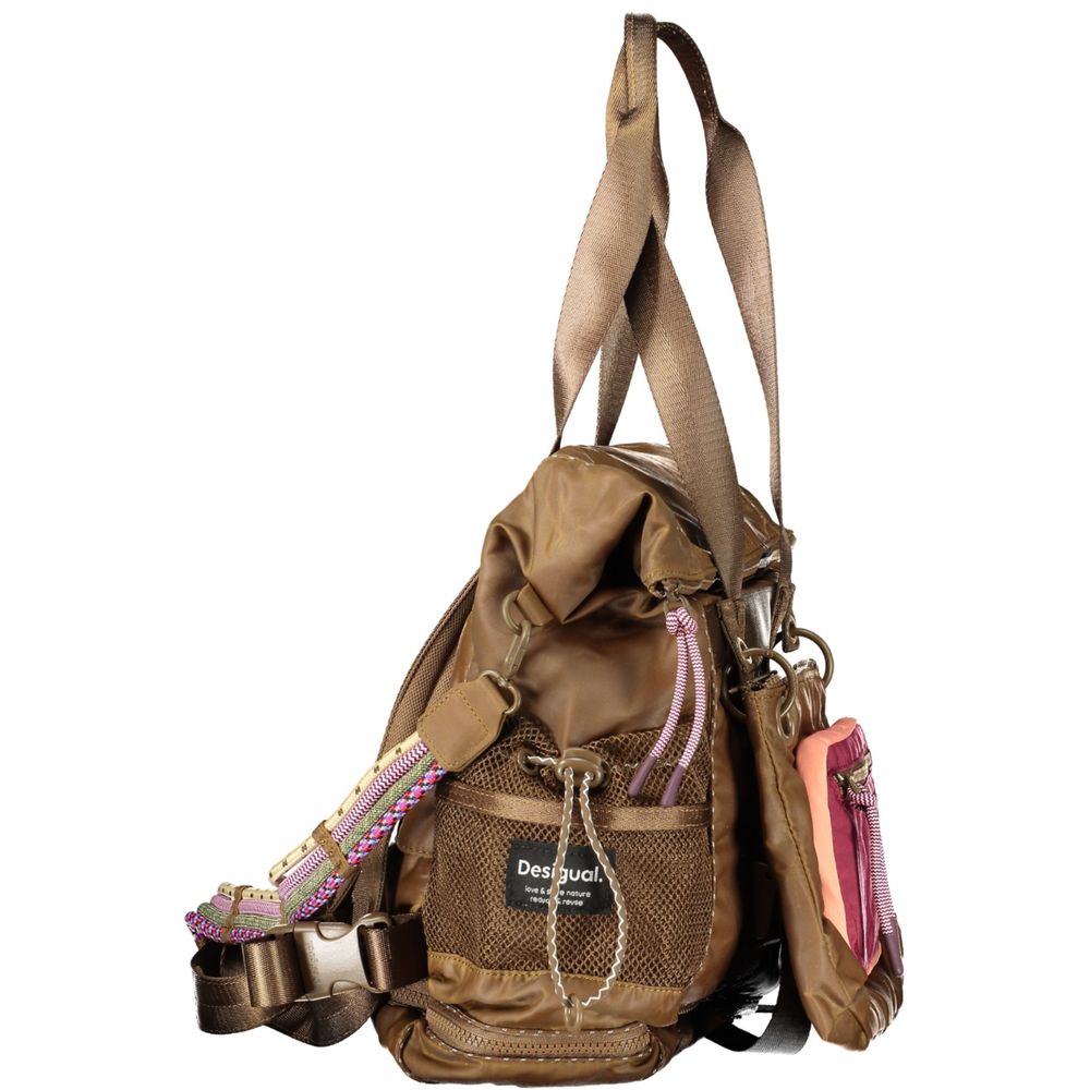 Desigual Marrone Poliestere Woman Women's Backpack