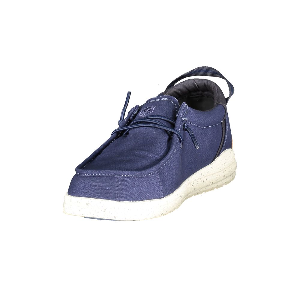 Lumberjack Blue Polyester Men Classic Men's Shoe