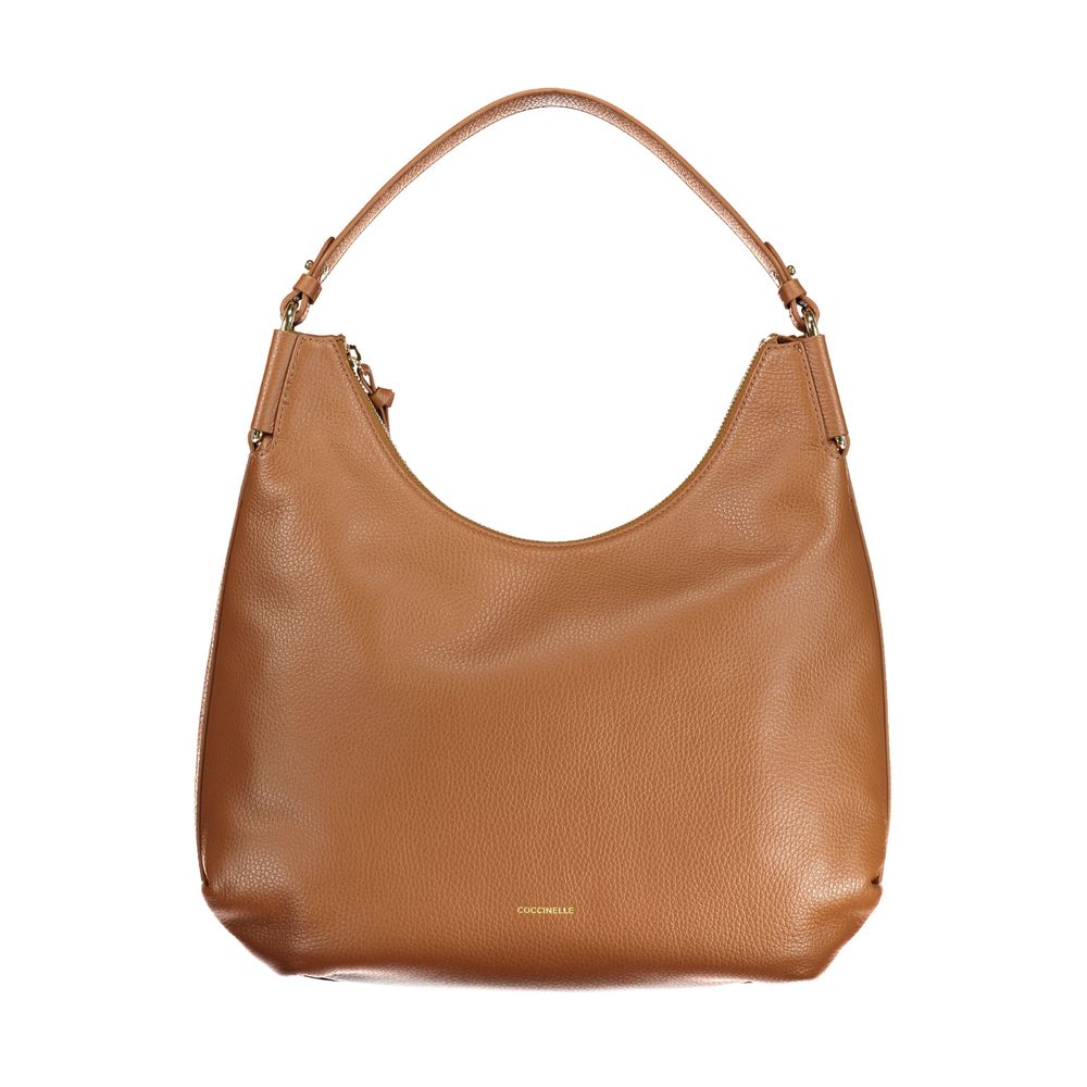 Coccinelle Marrone Leather Woman Women's Handbag