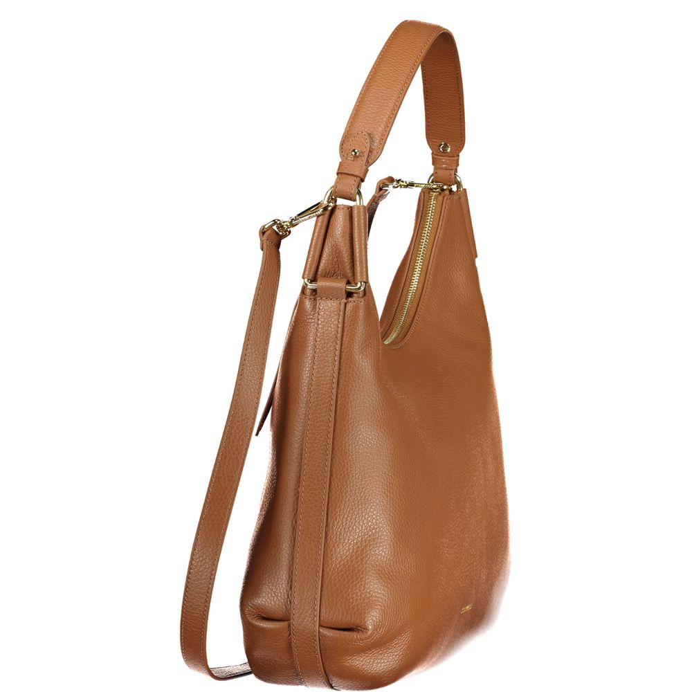 Coccinelle Marrone Leather Woman Women's Handbag