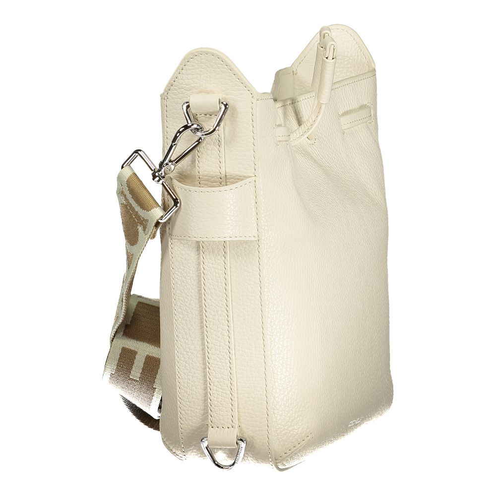 Coccinelle Bianco Leather Women Women's Handbag
