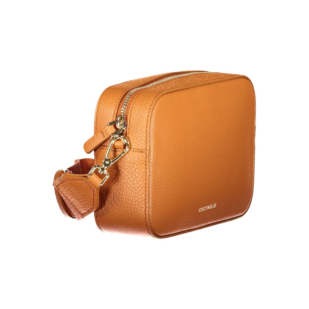 Coccinelle Arancione Leather Woman Women's Handbag