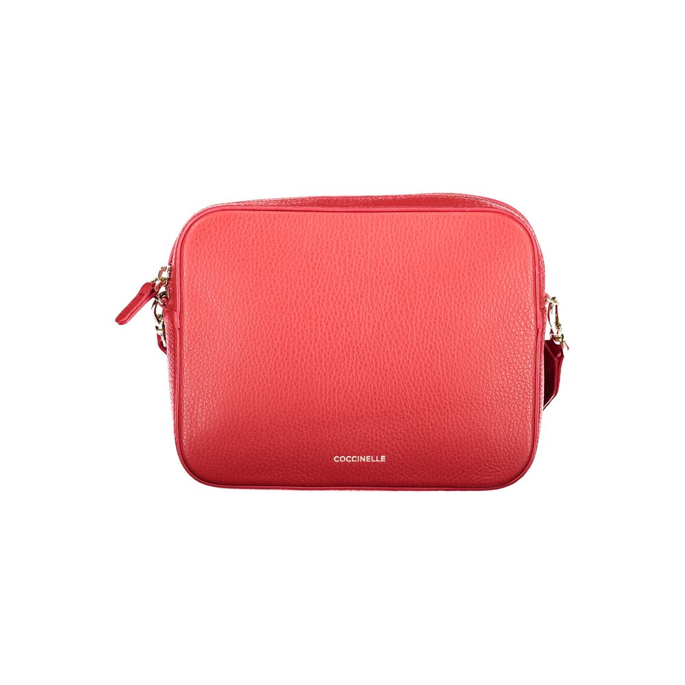 Coccinelle Rosso Leather Women Women's Handbag