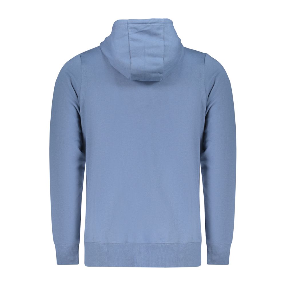 Norway 1963 "Blu Cotton Mens Sweatshirt with Men's Hood"