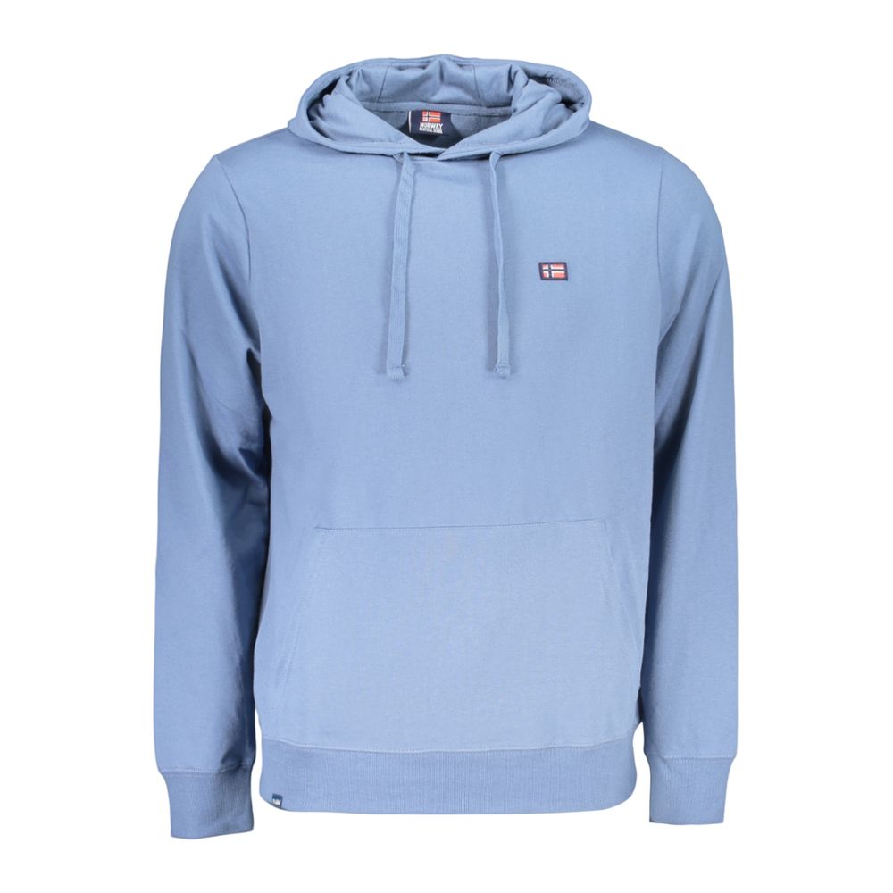 Norway 1963 Blue Cotton Men's Men's Hoodie