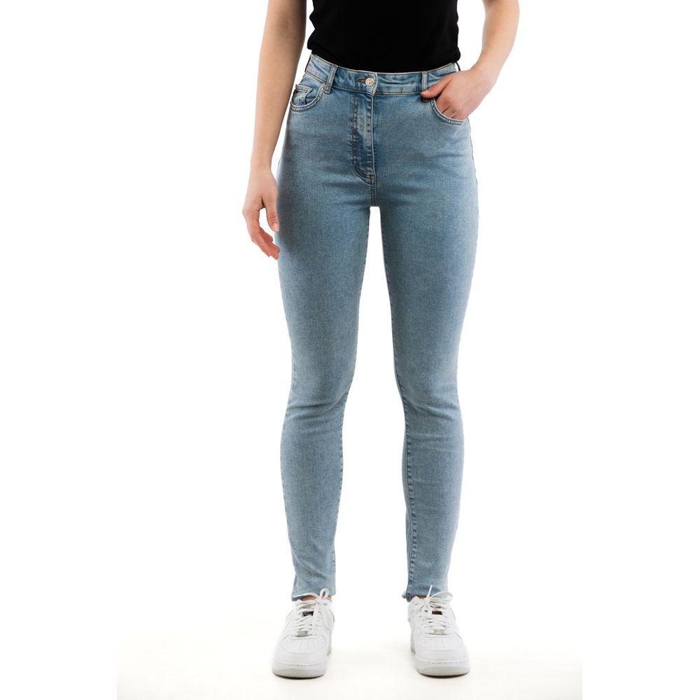 Moschino Multicolor Cotton Skinny Women's Jeans