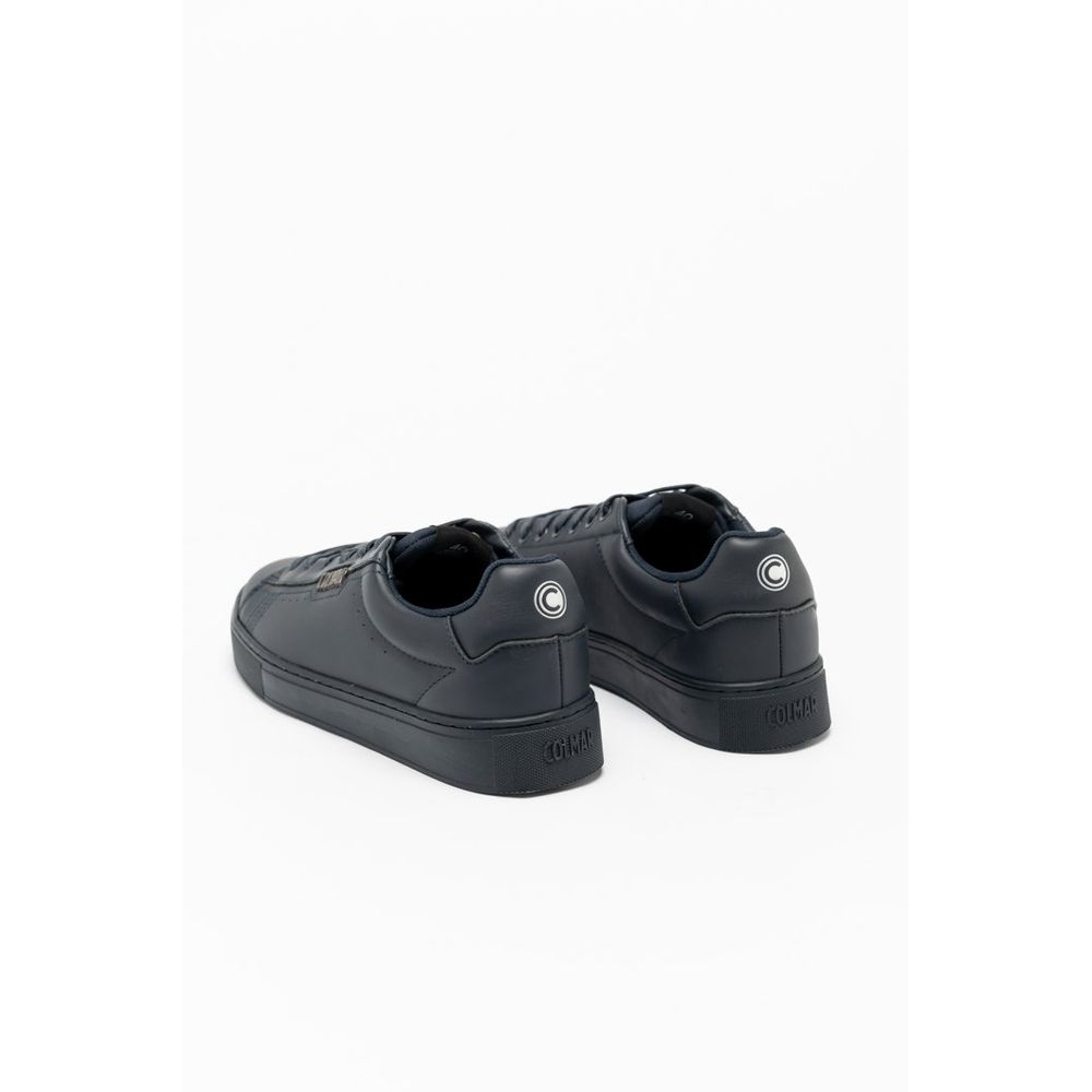 Colmar Blue Leather Low Top Men's Sneakers