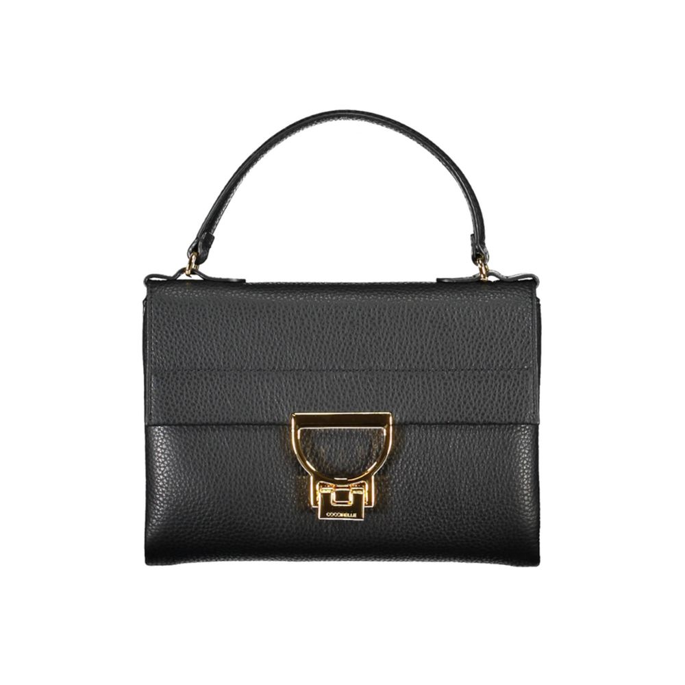 Coccinelle Black Leather Women Women's Handbag