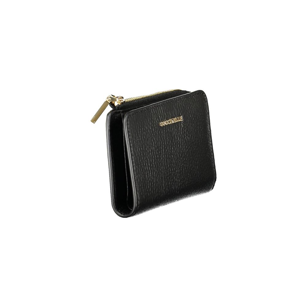 Coccinelle Black Leather Women Women's Wallet