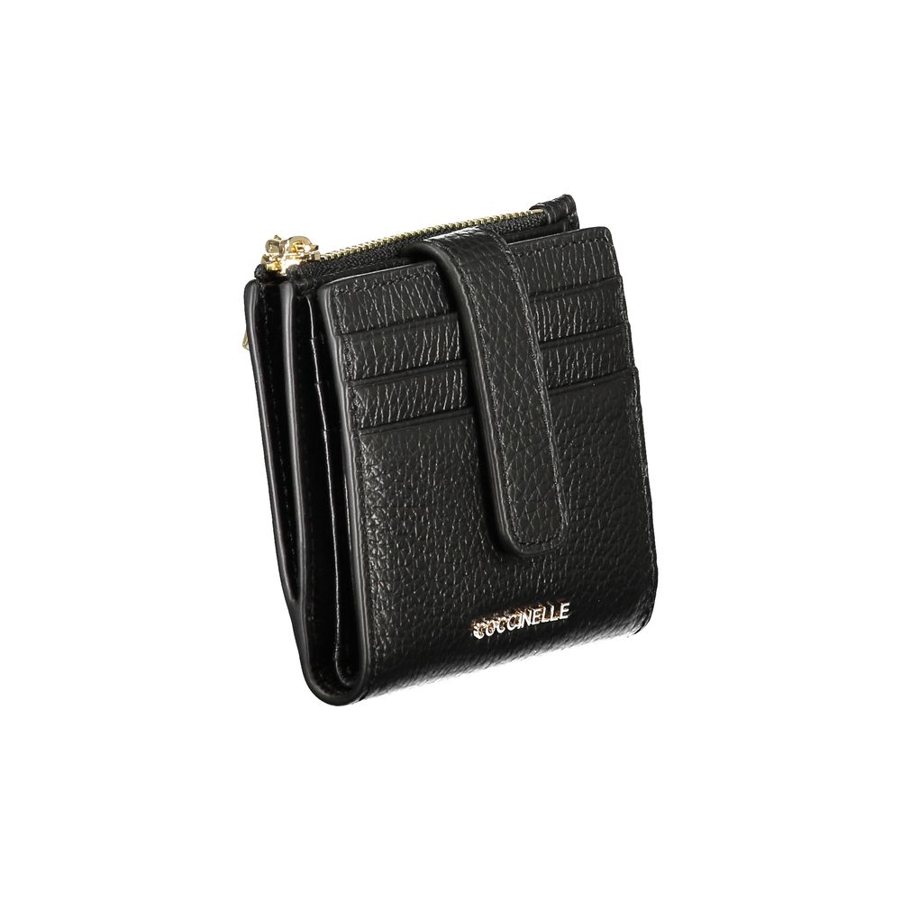 Coccinelle Nero Leather Women Women's Wallet