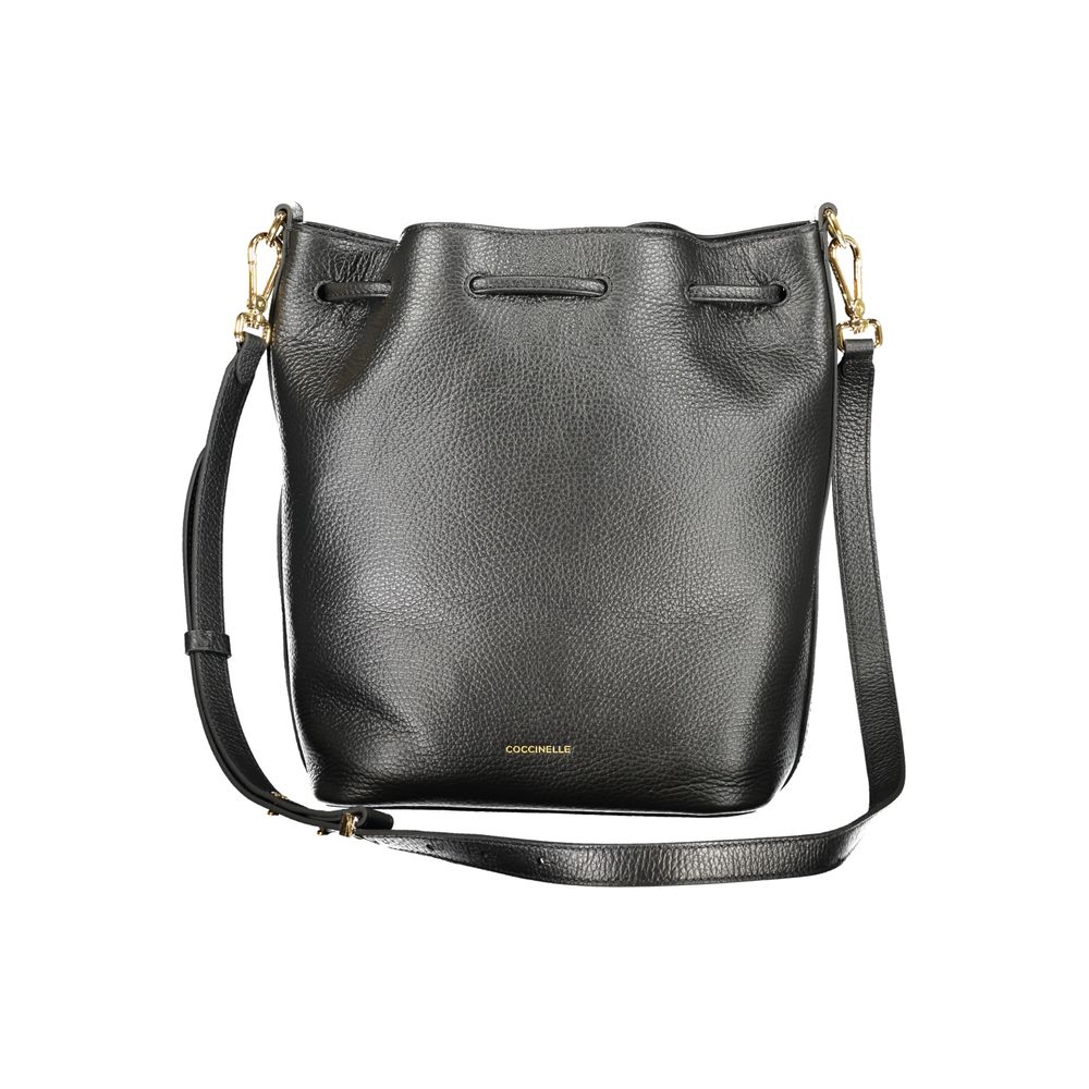 Coccinelle Black Leather Women Women's Handbag
