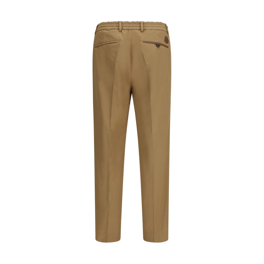 Moncler Beige Cotton Casual Men's Pants