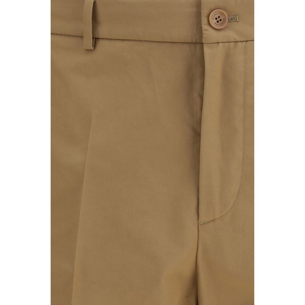 Moncler Beige Cotton Casual Men's Pants