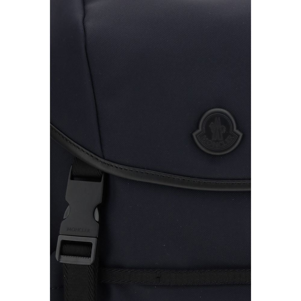 Moncler Blue Polyamide Men's Backpack