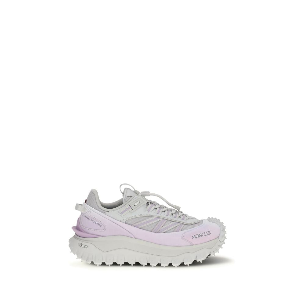 Moncler Purple Polyester Athletic Women's Sneakers
