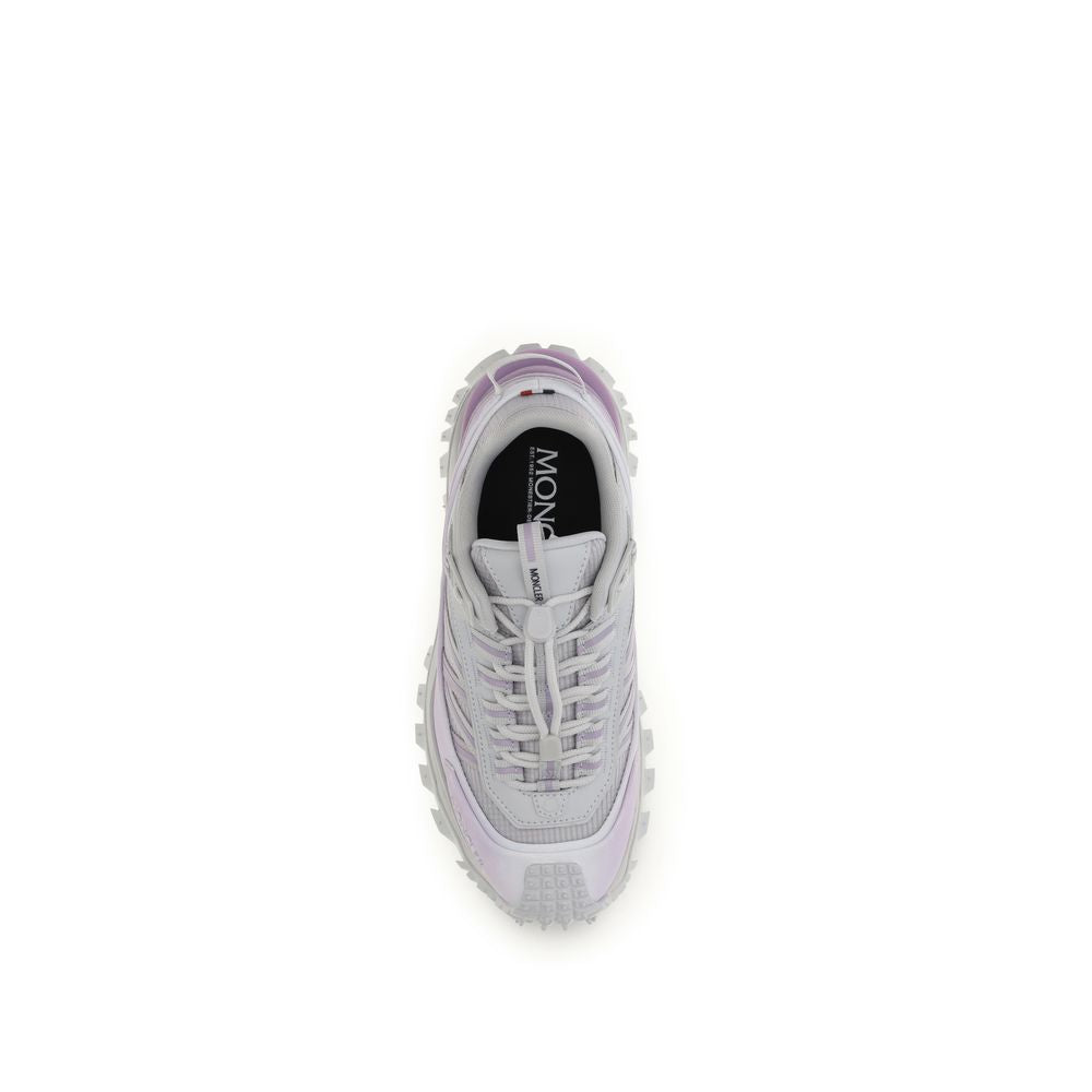 Moncler Purple Polyester Athletic Women's Sneakers