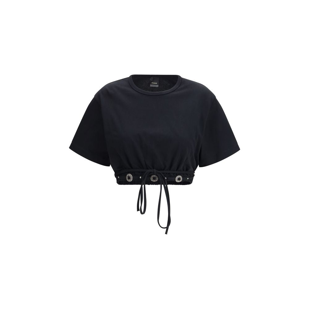 PINKO Black Cotton Women's Sportswear