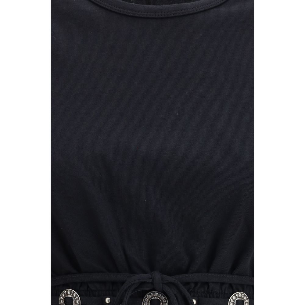PINKO Black Cotton Women's Sportswear