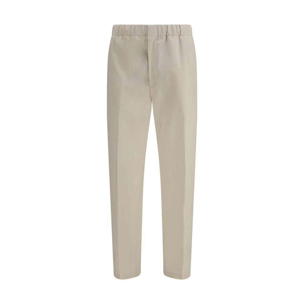 Lardini Beige Cotton Casual Men's Pants