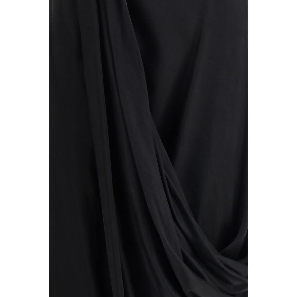 Maison Margiela Black Copper Midi Women's Skirt