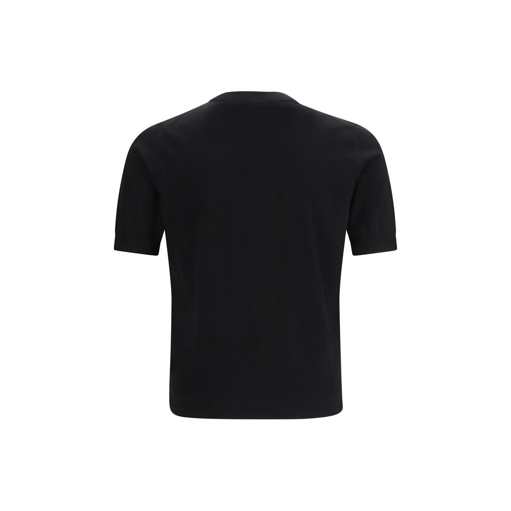 Prada Black Cotton Men's T-Shirt