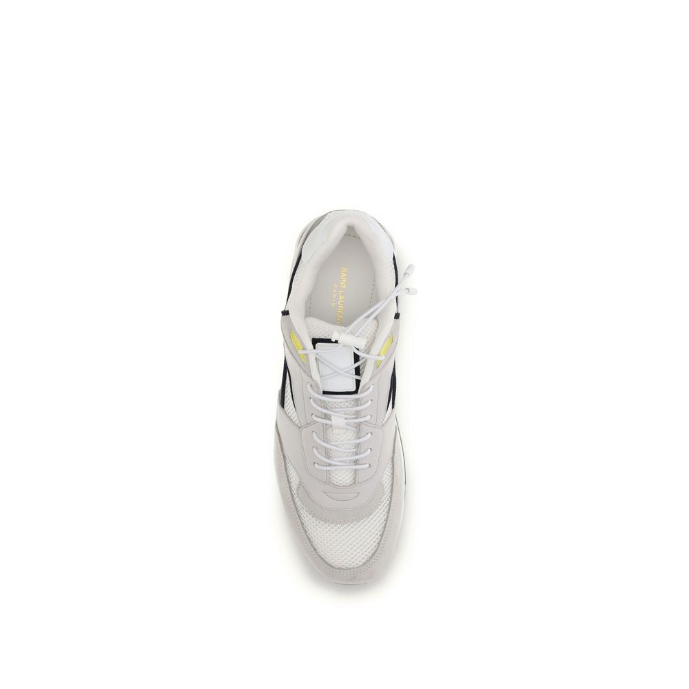 Saint Laurent Multicolor Calf Leather Bos Taurus Low Top Men's Sneakers