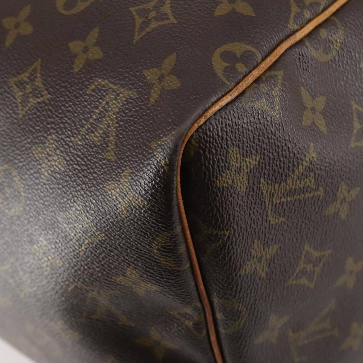 Louis Vuitton Keepall Monogram Canvas Brown Canvas Travel Bag Bag (Pre-Owned)