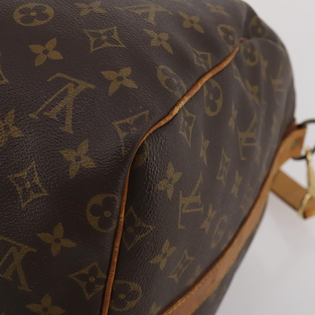 Louis Vuitton Keepall Bandouliere Monogram Canvas Multicolour Canvas Travel Bag Bag (Pre-Owned)