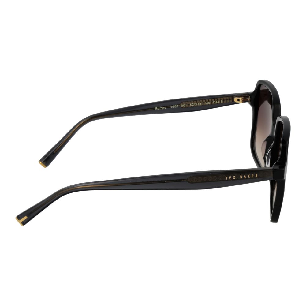 Ted Baker Black Acetate Women's Sunglasses