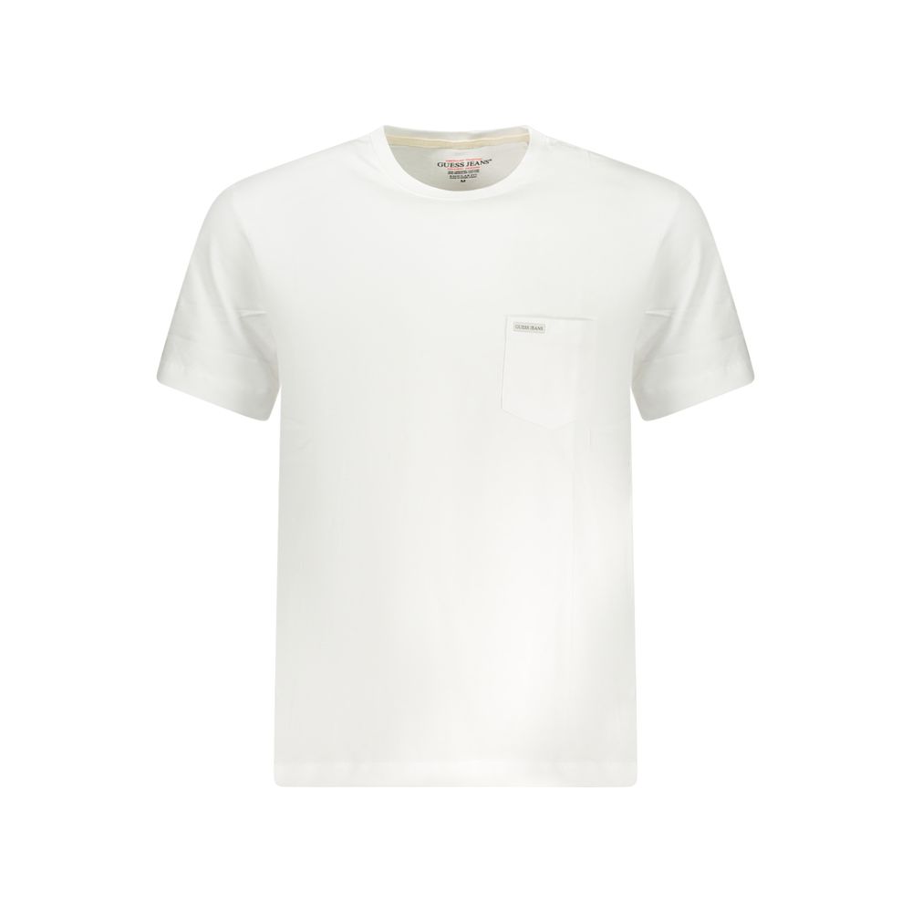 Guess Jeans Bianco Cotton Men Men's T-Shirt