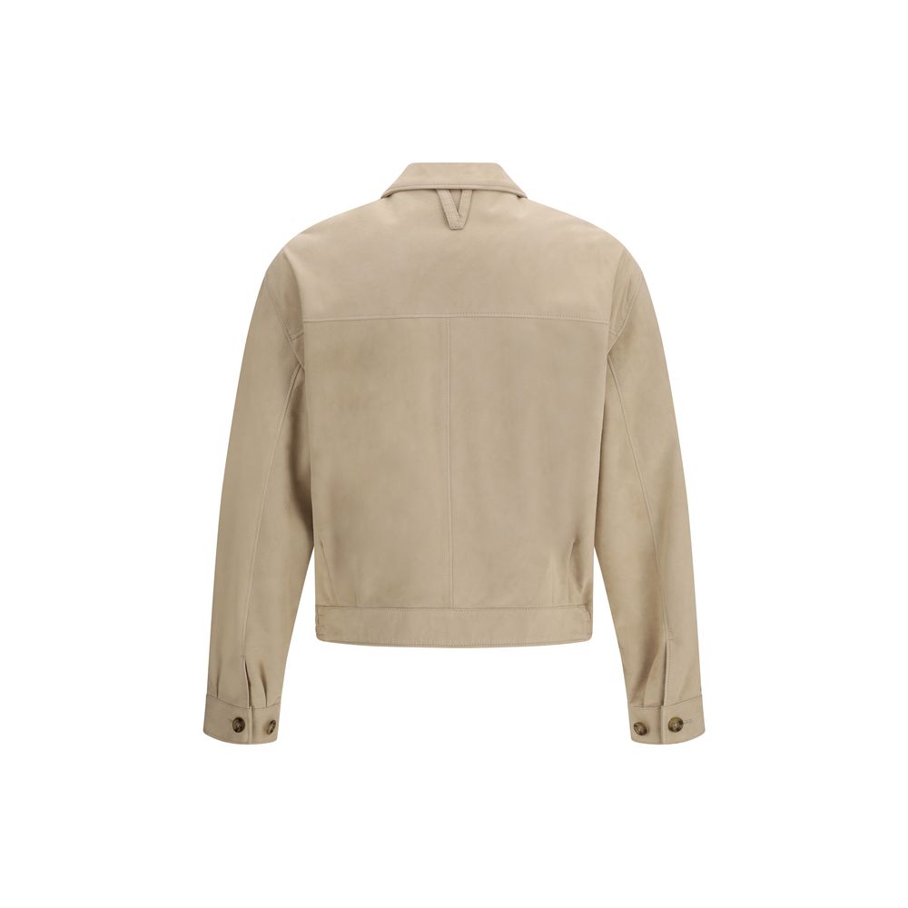 Valstar Beige Lamb Ovis Aries Aries Men's Bomber