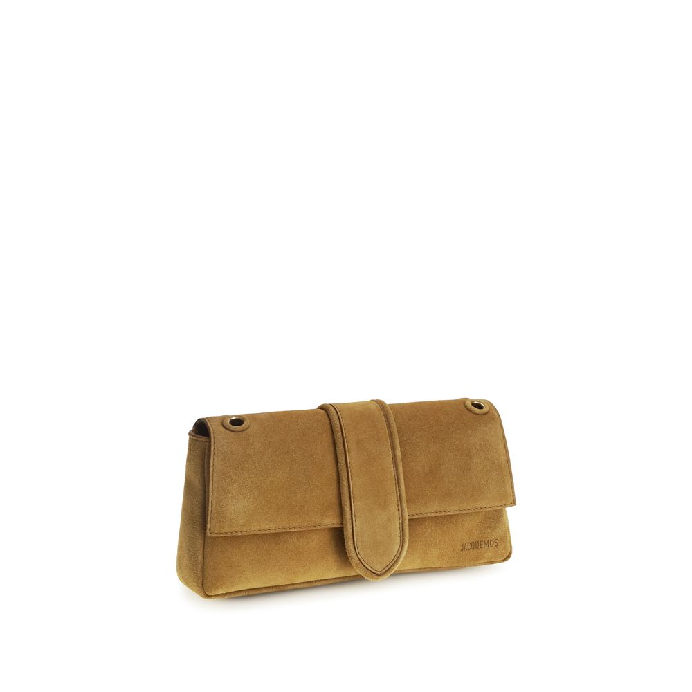 Jacquemus Beige Calf Leather Bos Taurus Shoulder Women's Bag