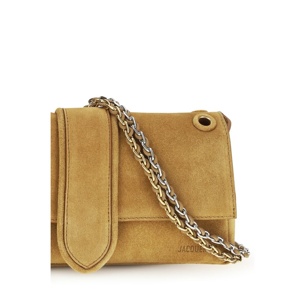 Jacquemus Beige Calf Leather Bos Taurus Shoulder Women's Bag