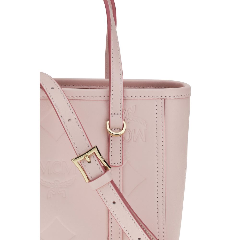 MCM Multicolor Calf Leather Bos Taurus Shoulder Women's Bag