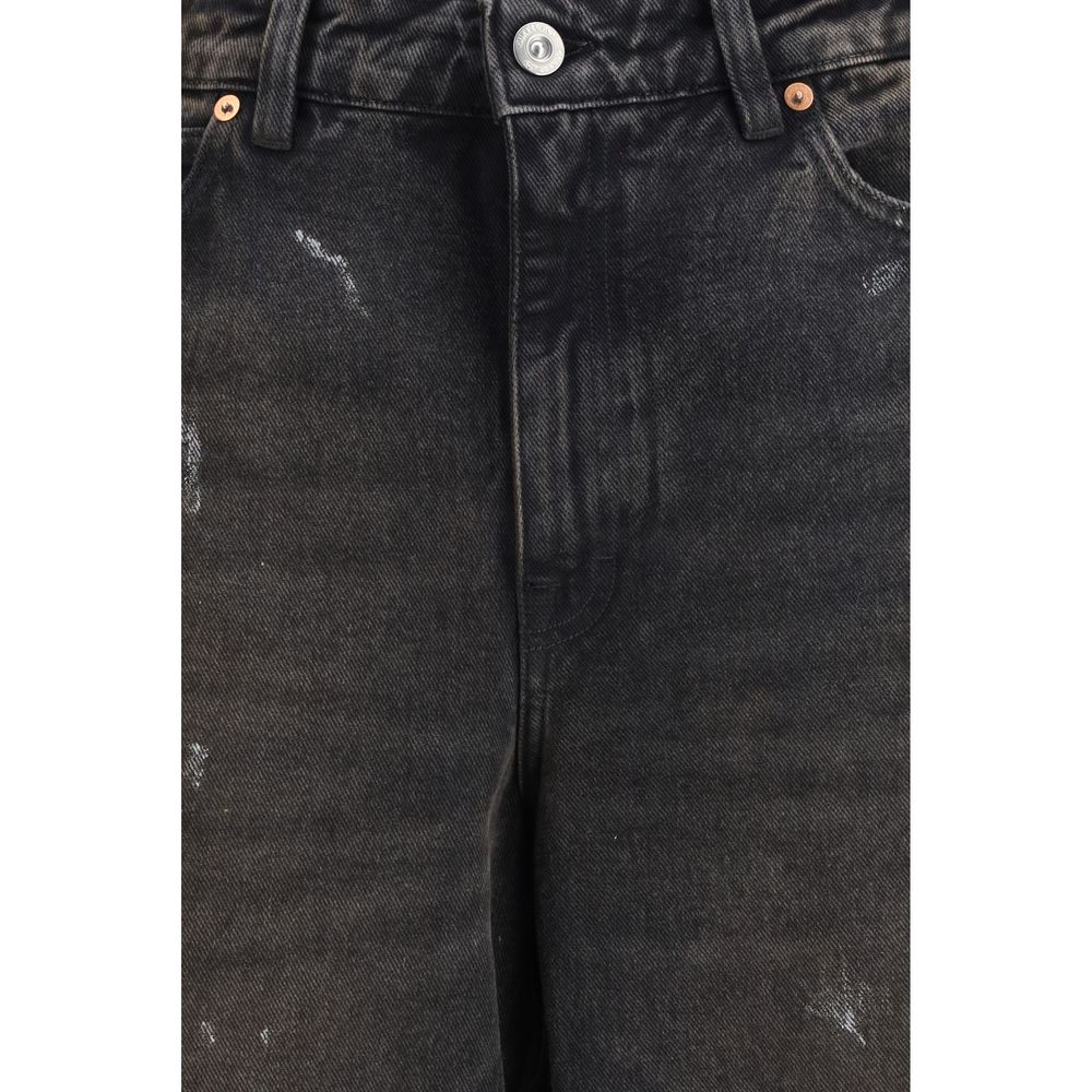 Our Legacy Black Cotton Relaxed Fit Women's Jeans