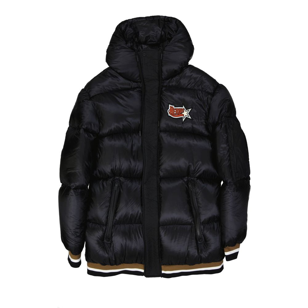 Herno Black Polyamide Men's Bomber