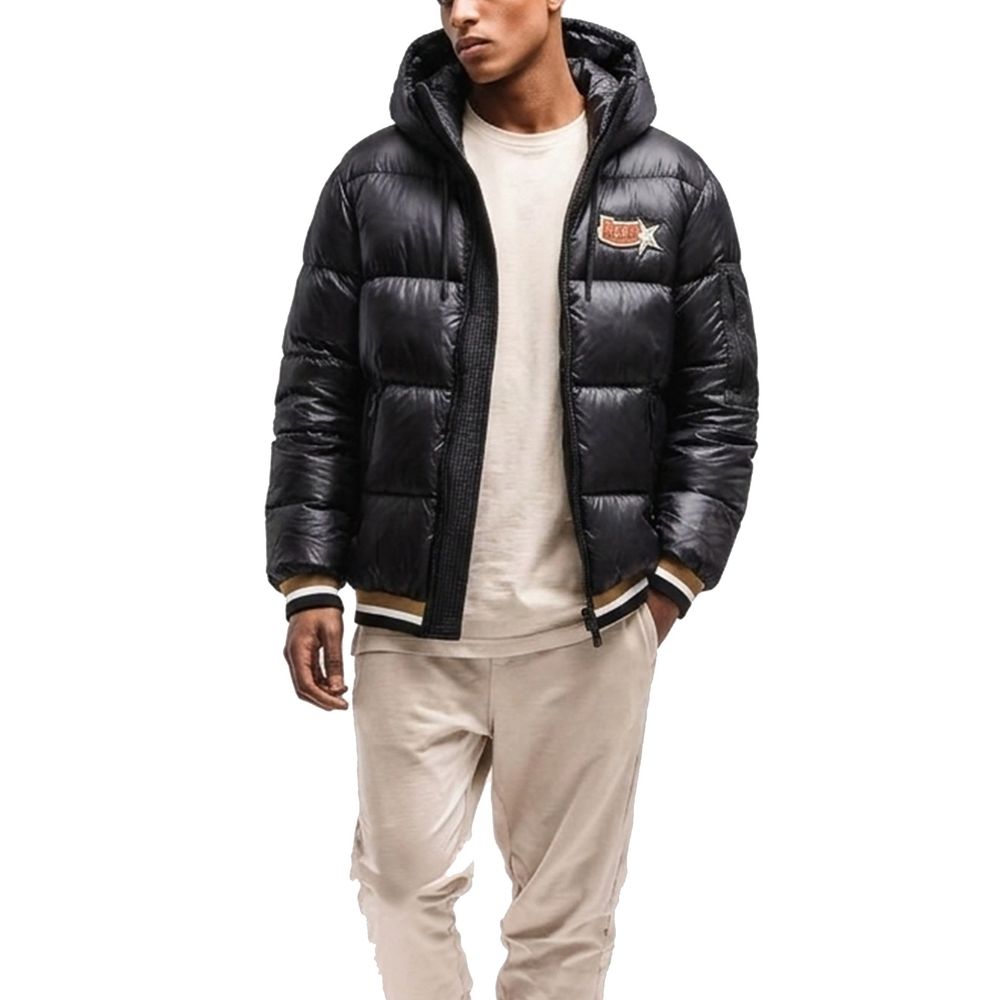 Herno Black Polyamide Men's Bomber
