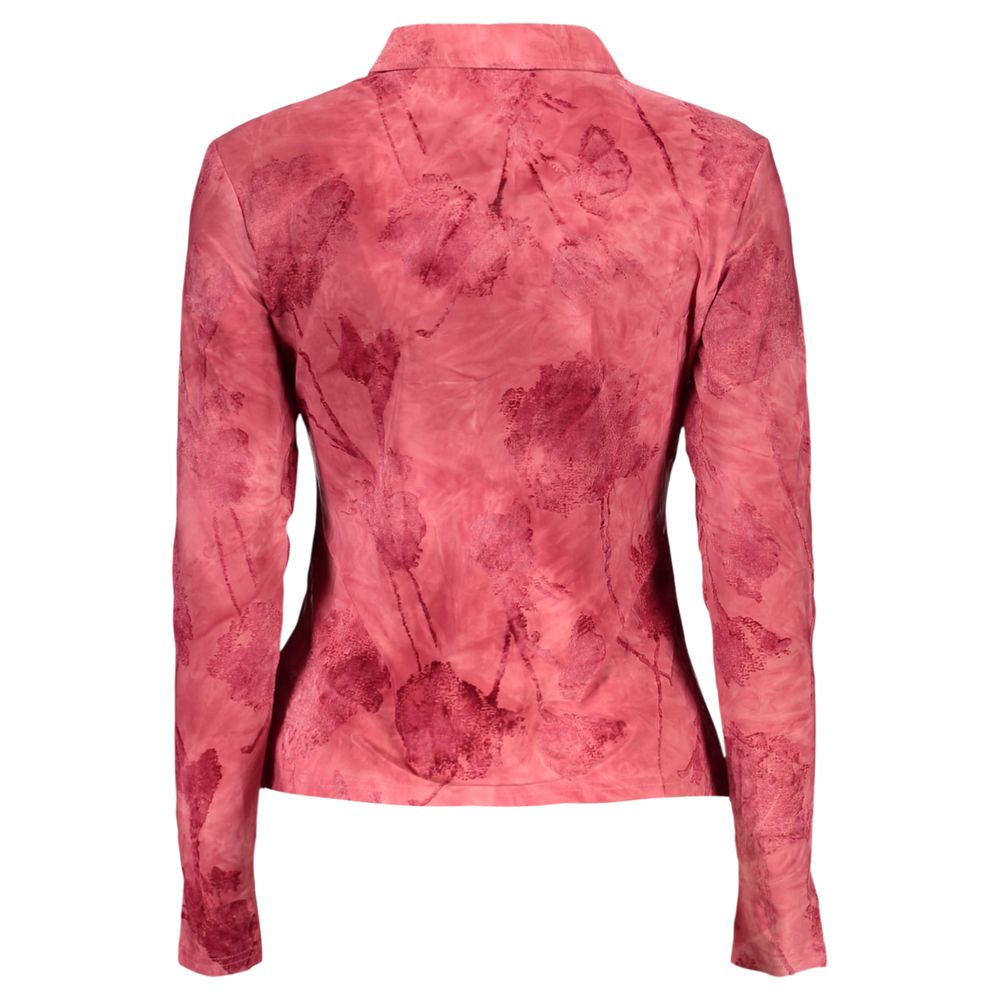 Desigual Rosso Polyester Women Women's Shirt