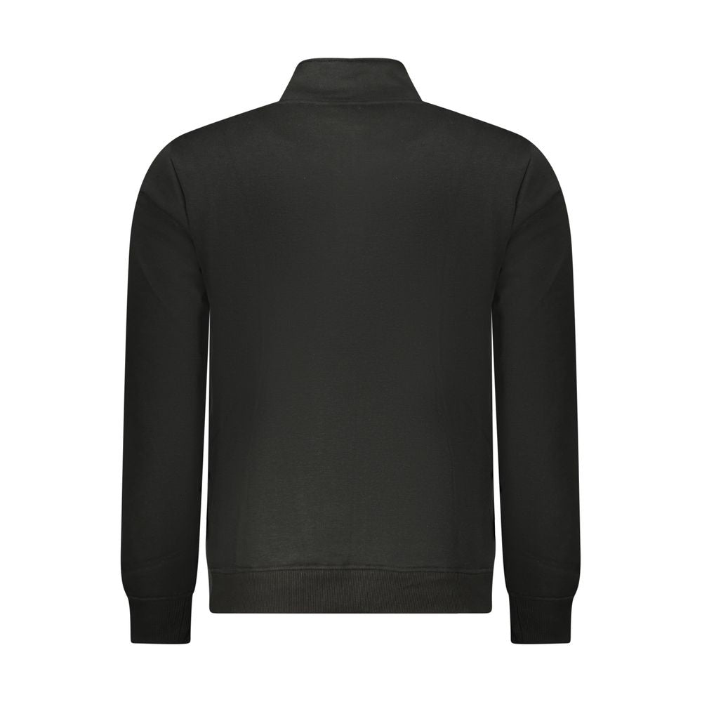 U.S. Grand Polo Black Polyester Men Men's Sweatshirt