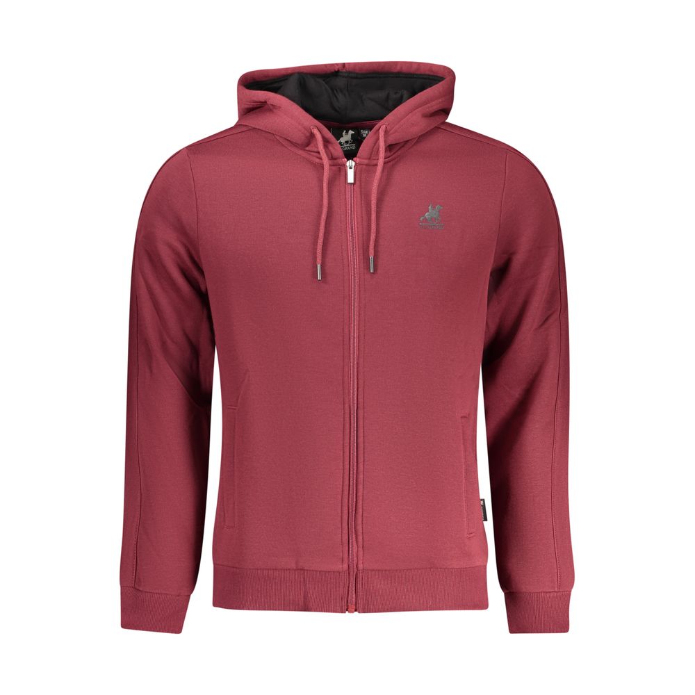 U.S. Grand Polo Red Cotton Men's Men's Sweatshirt
