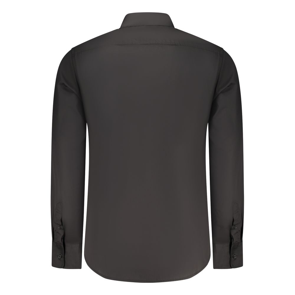 U.S. Grand Polo Black Cotton Mens Men's Shirt