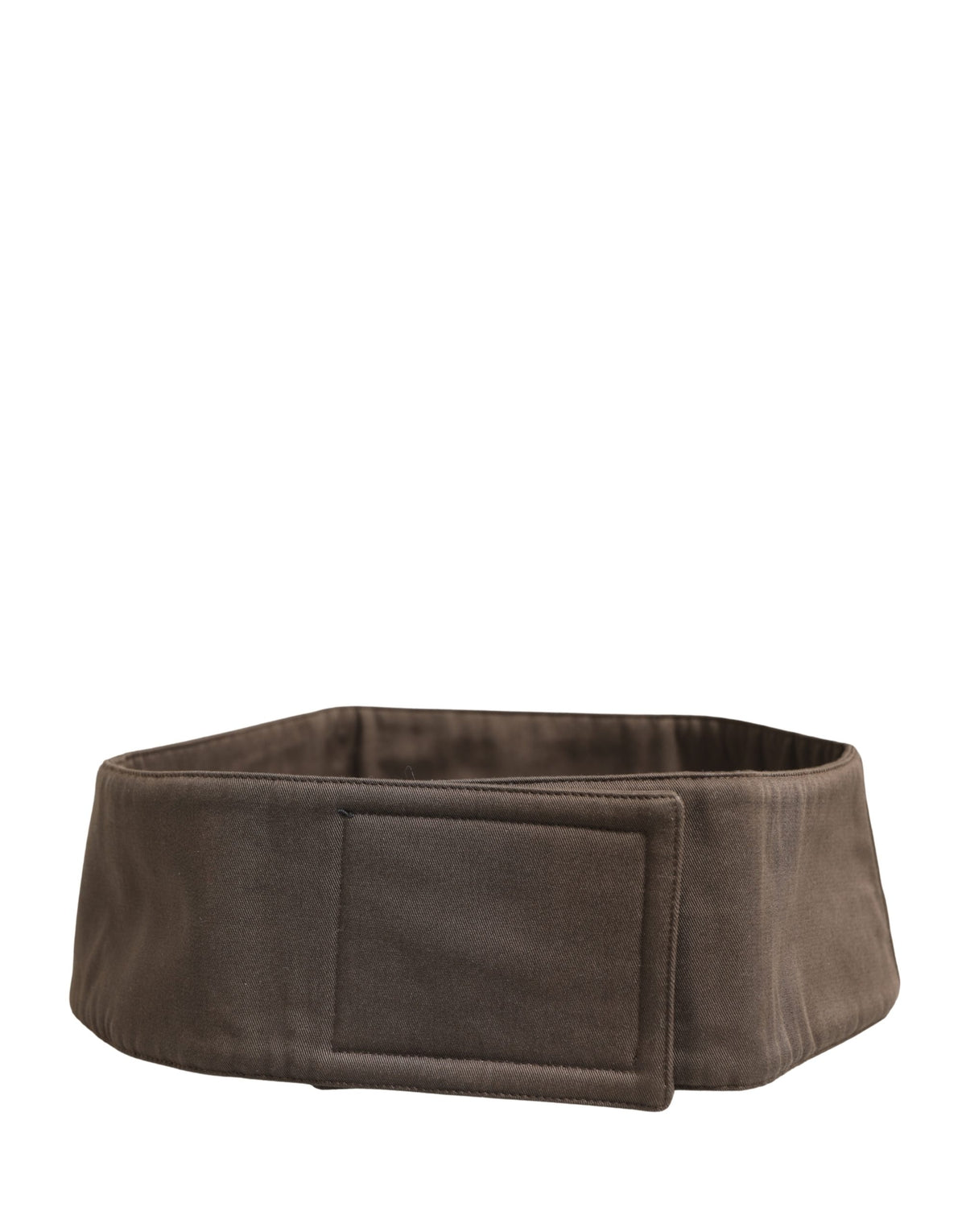 Dolce & Gabbana Brown Viscose Wide Belt Waist Cummerband Men's Men