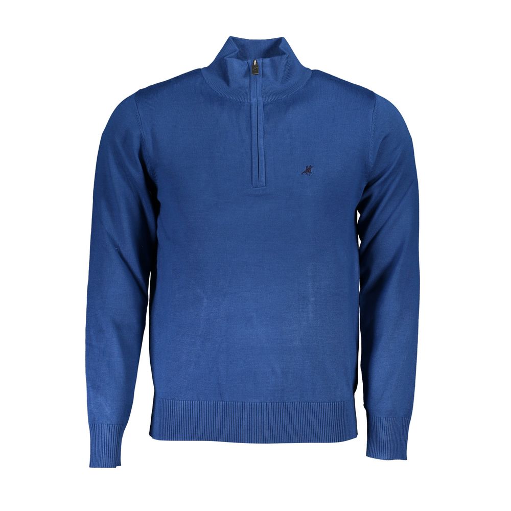 U.S. Grand Blue Viscose Men Men's Sweater