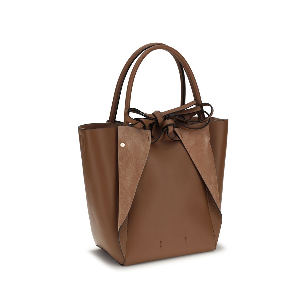 Gabriela Hearst Brown Lamb Ovis Aries Women's Handbag