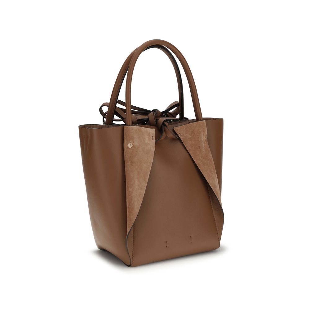 Gabriela Hearst Brown Lamb Ovis Aries Women's Handbag