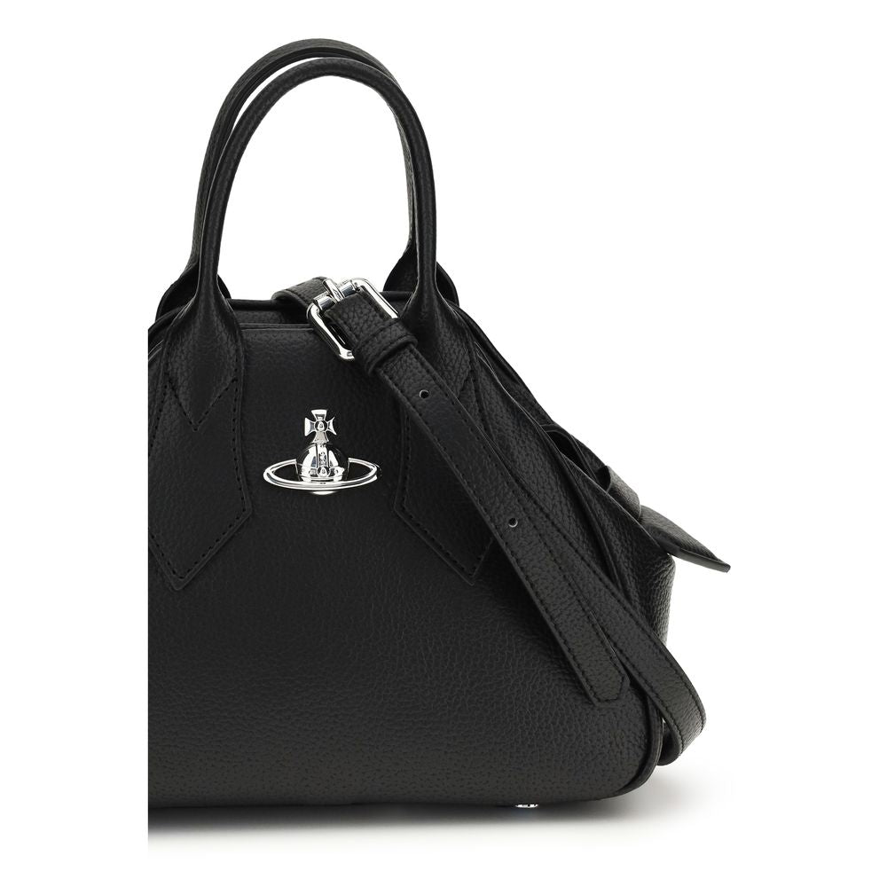 Vivienne Westwood Black Polyurethane Women's Handbag
